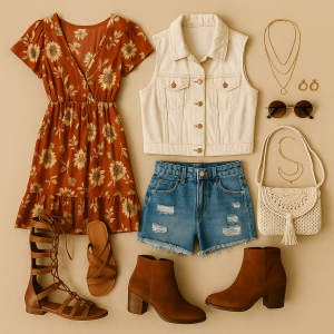 Как да се облечем за концерт или фестивал - бохо и street стил