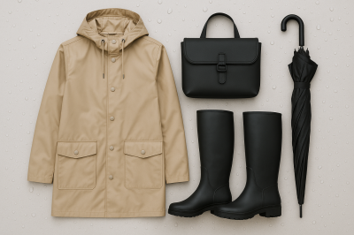 Как да изглеждаме стилно в дъждовни дни - дъждобрани, ботуши и водоустойчиви чанти