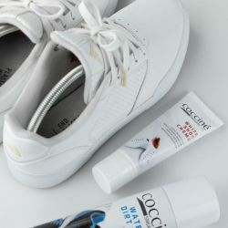 Coccinè Sneakers White Shoe Creme - Restoring and Protecting Cream for White Shoes – 75 ml