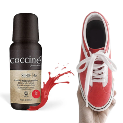 Coccinè Suede Liquid Dye for Suede and Nubuck, 75 ml, Red