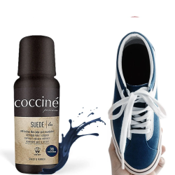 Coccinè Suede Liquid Dye for Suede and Nubuck, 75 ml, Navy Blue