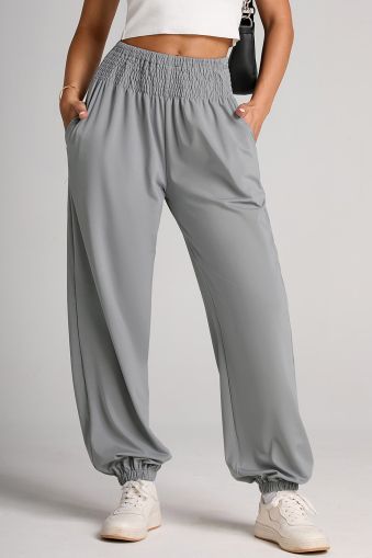 Women’s Grey High Waist Joggers