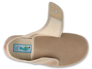 Ортопедични обувки с лепки DR ORTO, Бежови