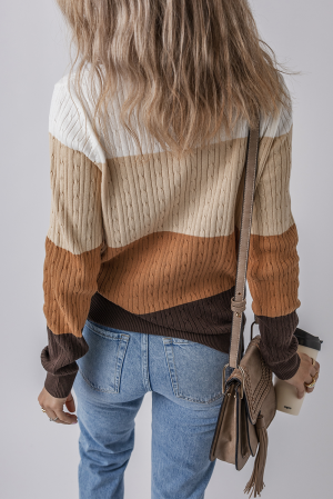 Round Neck Sweater, 100% Cotton