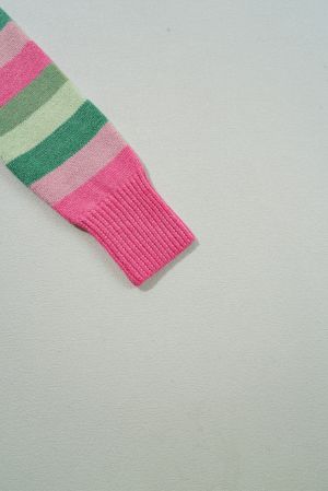 Дамски пуловер с 'color block' дизайн