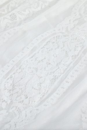 White Fill Your Heart Lace Maxi Dress