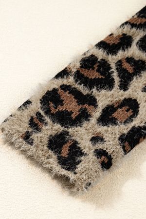 Women’s Leopard Print Cardigan
