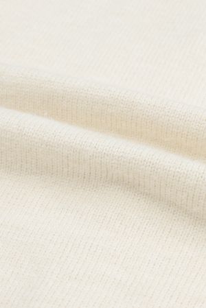 Women’s Beige Cardigan with Lace Details and Buttons