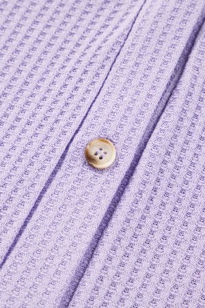 Дамска жилетка с копчета в лилав цвят, макси размери