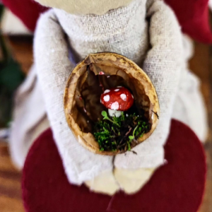 Handmade Christmas Ornament “Walnut”