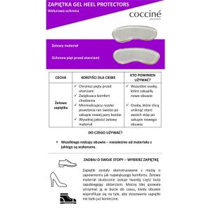 Cocciné Gel Heel Protectors - гел протектори за пети против протриване