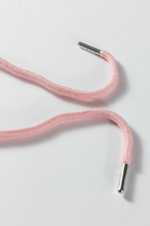 Women's Pink Hoodie with Floral Lace Details