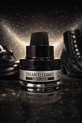 Coccinè Cream Elegance Восъчна крем-боя за обувки и кожени изделия, Черна