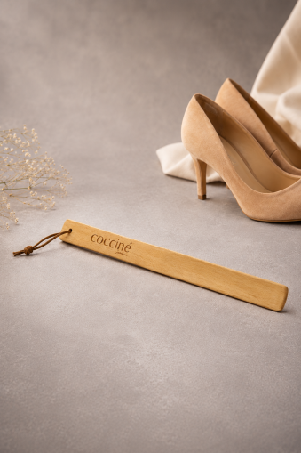 Coccinè Wooden Shoe Horn, 38 cm
