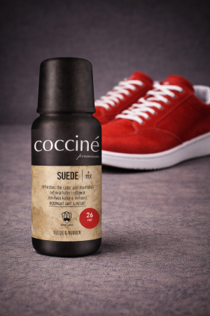 Coccinè Suede Течна боя за велур и набук 75 ml, Червена