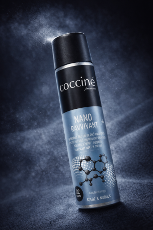 Coccinè Nano Ravvivant Spray for Suede and Nubuck, Black, 75 ml