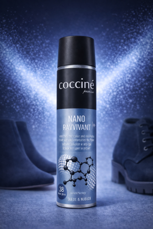 Coccinè Nano Ravvivant Spray for Suede and Nubuck, Navy Blue, 75 ml