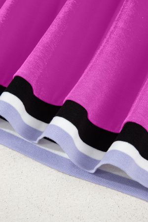 Дамска рокля в лилаво