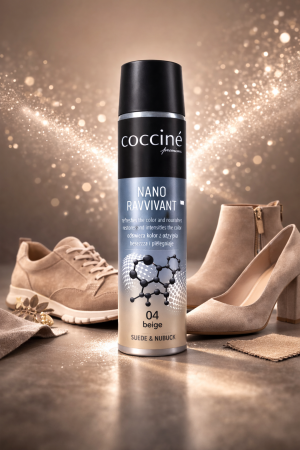 Coccinè Nano Ravvivant Spray for Suede and Nubuck, Beige, 75 ml