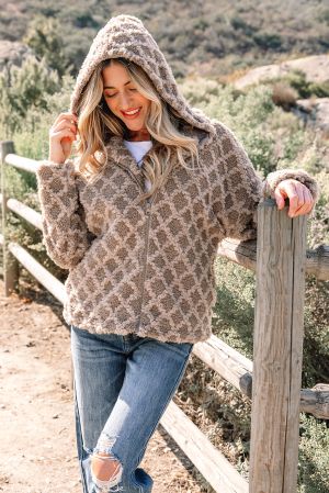 свободна кройка бежово дамско яке