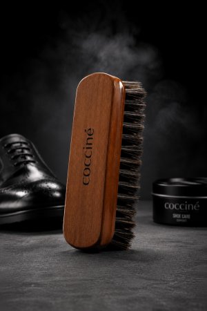 Coccinè Brush for Polishing Shoe Brush, 16 cm