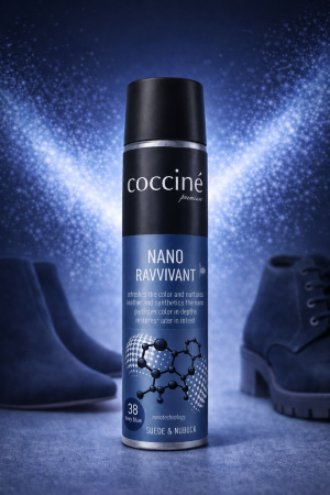 Coccinè Nano Ravvivant Spray for Suede and Nubuck, Navy Blue, 75 ml